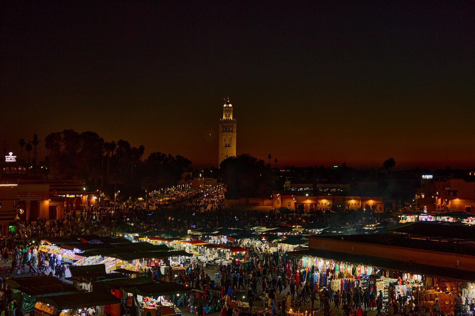 Marrakech historic alleyways