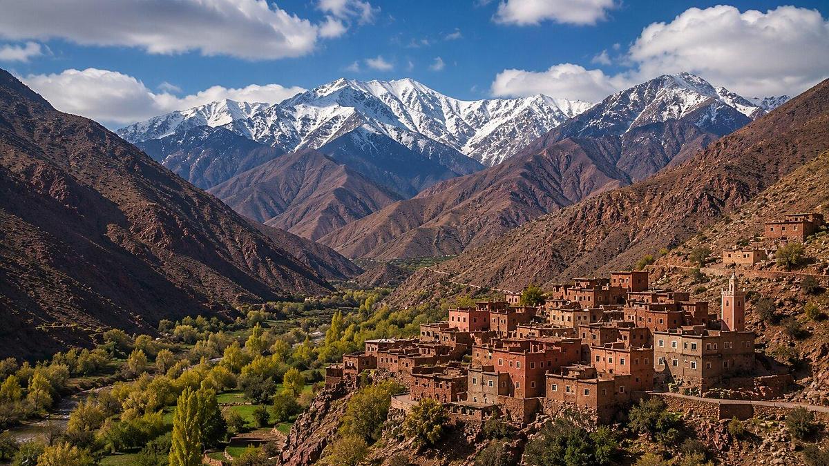 Day trip from Marrakech to the Atlas Mountains