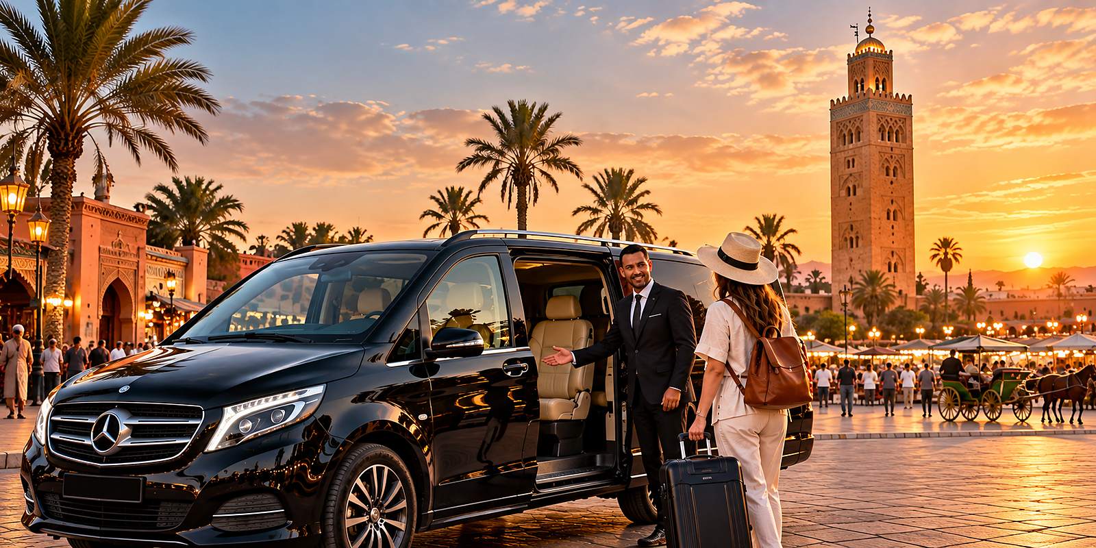 Taxi Marrakech : transferts privés